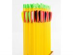 hi-impact fiberglass arrows with vanes