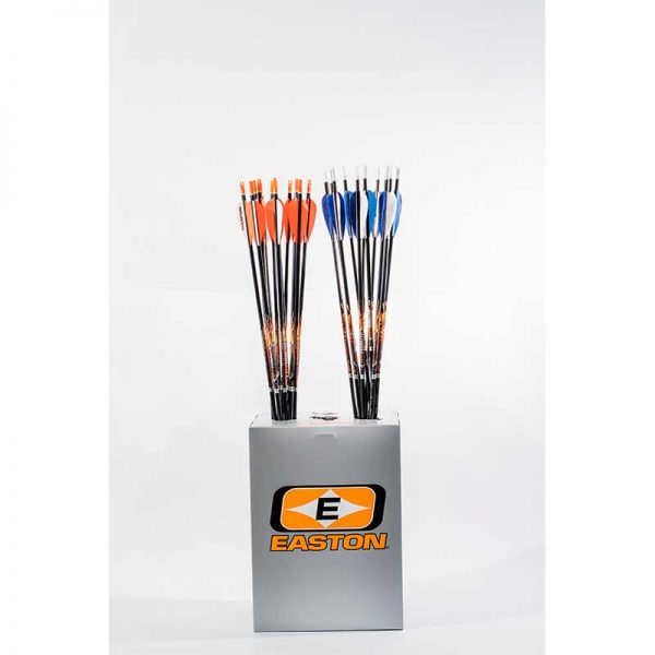 Easton XX75 Tribute Aluminum Arrows with Fletchings