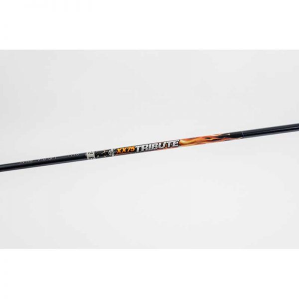 Easton XX75 Tribute Aluminum Arrows with Fletchings