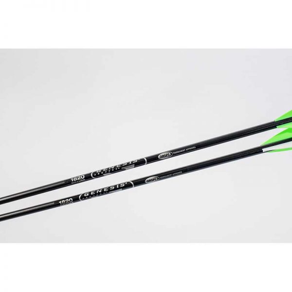 NASP Genesis Aluminum Arrows with Vanes