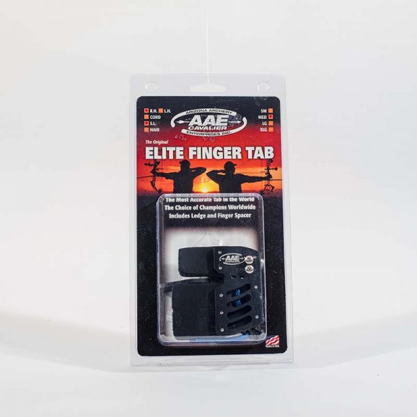 AAE Elite Finger Tab w Super Leather Facing